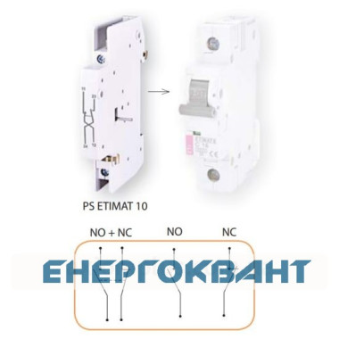 Блок-контакт ETI 002159033 PS-ETIMAT 10 (1НЗ)