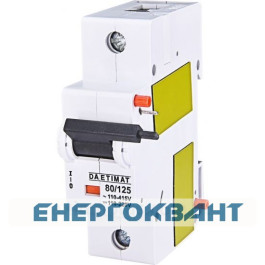 Незалежний расцепитель ETI 002159321 DA ETIMAT AC 80/125 110-415V