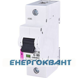 Автоматичний вимикач ETI 002131732 ETIMAT 10 1p C 100А (20 kA)