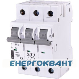 Автоматичний вимикач ETI 002185322 ST-68 3p C 63А (4.5 kA)