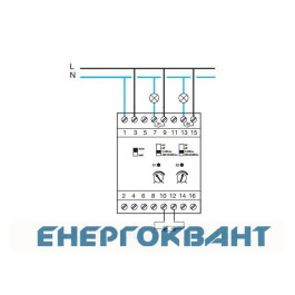 Сутінковий реле «комфорт» Hager EE202 16А