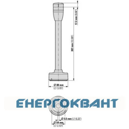 Базовий модуль швидкого монтажу 250мм Eaton SL4-FMS-250 Ø40мм