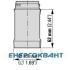 Червоний модуль сигнальної колони Eaton SL4-L-R Ø40мм (порожній)