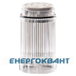 Білий модуль сигнальної колони Eaton SL4-L-W Ø40мм (порожній)