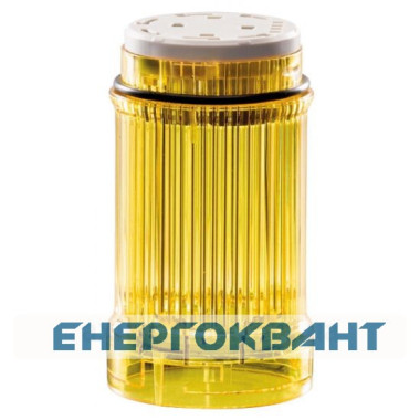 Жовтий модуль сигнальної колони Eaton SL4-L-Y Ø40мм (порожній)
