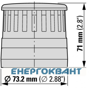 Акустичний модуль світлосигнальної колони Eaton SL7-AP24 24В
