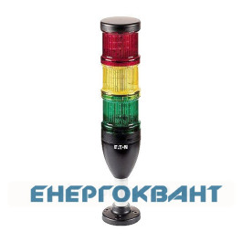 Червоно-жовто-зелена сигнальна колона 100мм Eaton SL7-100-L-RYG-24-LED 24В