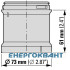Білий модуль сигнальної колони Eaton SL7-L-W Ø70мм (порожній)