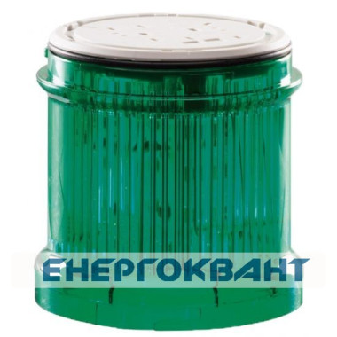 Зелений модуль сигнальної колони Eaton SL7-L-G Ø70мм (порожній)