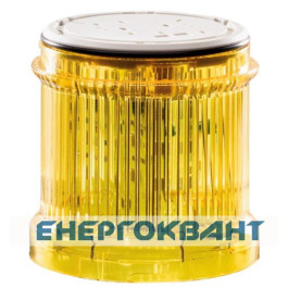 Жовтий модуль сигнальної колони Eaton SL7-L-Y Ø70мм (порожній)