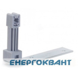 Кутовий тримач токоотводящий прута DKC ND2215ZC 100x70х25мм