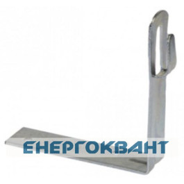 Кутовий тримач токоотводящий прута DKC ND2251ZC 100х100х25мм з оцинкованої сталі
