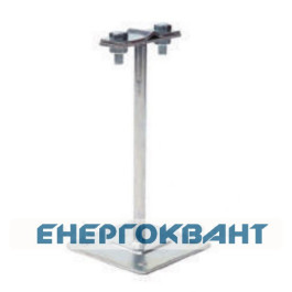 Спеціальний покрівельний держатель токоотвода DKC ND2332ZC висотою 400мм