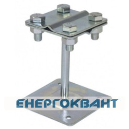 Хрестовий держатель токоотвода DKC ND2333ZC на підставці висотою 135мм