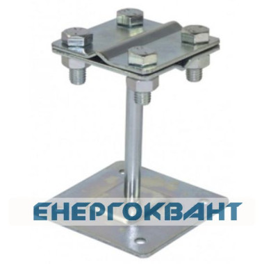 Хрестовий держатель токоотвода DKC ND2333ZC на підставці висотою 135мм
