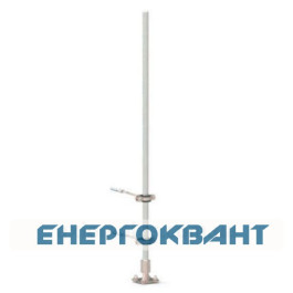 Мідний молниеприемник DKC NL7200CU з власниками Ø16мм довжиною 2м