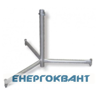 Тринога для близкавковловлюючі щогли DKC NL0700 з оцинкованої сталі