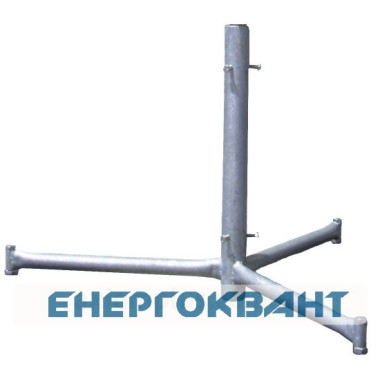 Посилена тринога для близкавковловлюючі щогли DKC NL0701 з оцинкованої сталі Посилена тринога для близкавковловлюючі щогли DKC NL0701 з оцинкованої сталі