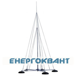 Комплект близкавковловлюючі щогли DKC NL1110 висотою 10м (без бетонної основи)