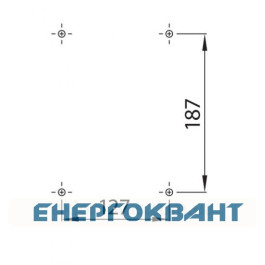 Будівельний щиток харчування ETI 004483102 з роз'ємами EDS4 2-2 / 2-5 16/32 (Роз'єм 16A / 5P-1 32A / 5P-1 Schuko-2 АВ: C16 / 1-1 C16 / 3-1)