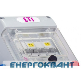 Будівельний щиток харчування ETI 004483111 з роз'ємами EDS4m 2-2 / 1-5 32 (Роз'єм 32A / 5P-1 Schuko-2 АВ: C16 / 1-1 C32 / 3-1 «міні»)