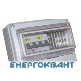 Будівельний щиток харчування ETI 004483250 з роз'ємами EDS8 2-2 / 1-5 16 (Роз'єм 16A / 5P-1 Schuko-2 АВ: C16 / 1-1 C16 / 3-1)
