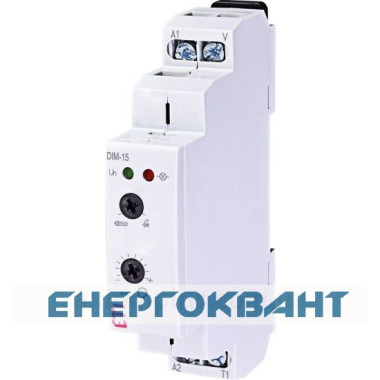 Діммер ETI 002470290 DIM-15 до 300W для регульованих LED і ESL ламп Діммер ETI 002470290 DIM-15 до 300W для регульованих LED і ESL ламп