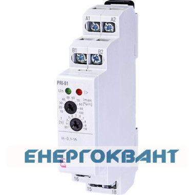 Реле контролю споживаного струму ETI 002471816 PRI-51/1 (0 1..1A) (1x8A AC1)
