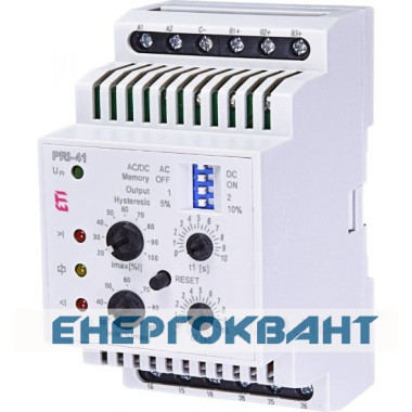 Дворівневе реле контролю струму ETI 002471601 PRI-41 230V (3 діапазони) (2x16A AC1) Дворівневе реле контролю струму ETI 002471601 PRI-41 230V (3 діапазони) (2x16A AC1)