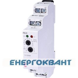 Реле контролю споживаного струму ETI 002471819 PRI-51/8 (0 8..8A) (1x8A AC1)