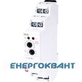 Реле контролю споживаного струму ETI 002470019 PRI-51/16 (1 6..16A) (1x8A AC1)