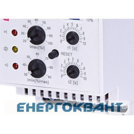 Дворівневе реле контролю струму ETI 002471601 PRI-41 230V (3 діапазони) (2x16A AC1)