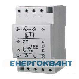 Дзвінковий трасформатор ETI 002411006 8 VA Zt 8/12