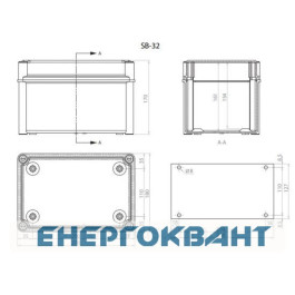 Монтажна плита ETI 001102503 SB-MP32 (для SB-32)
