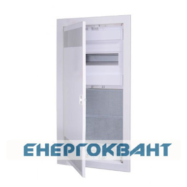 Однорядний гібридний щиток ETI 001100220 ECG 42 COMBO2 / 1-I (12 + 2М і 2 металевих панелі)