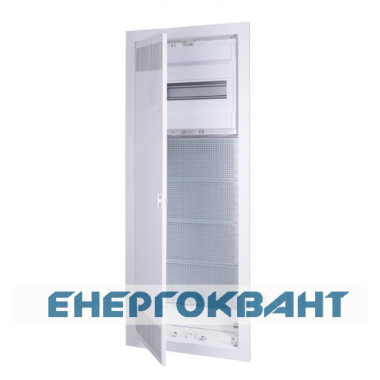 Однорядний гібридний щиток ETI 001100223 ECG 70 COMBO4 / 1-I (12 + 2М і 4 металевих)