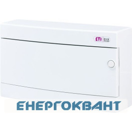 Зовнішній модульний щит ETI 001101007 ECT 18PO 18 М з білої дверцятами