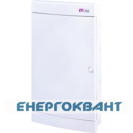 Вбудований щиток ETI 001101017 ECМ 36PO 36 М з білої дверцятами