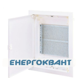 Мультимедійний щиток ETI 001101190 ECG28 MEDIA-PO (перфорована панель і пластикова біла двері)