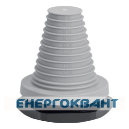 Рукав Hager FZ413M для кабелю D до 55мм для фланця FZ408M IP54