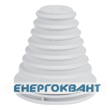 Насадка Hager FZ413N для кабелю D 30-72мм IP54 для фланця FZ408M