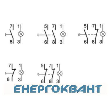 Поворотний кнопковий вимикач Hager SVN462 12 / 48В 16А 2НО з червоним індикатором Поворотний кнопковий вимикач Hager SVN462 12 / 48В 16А 2НО з червоним індикатором