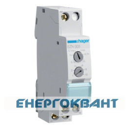 Реле часу Hager EZN003 з імпульсною комутацією 1 перемикаючий контакт
