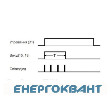 Реле часу Hager EZN003 з імпульсною комутацією 1 перемикаючий контакт Реле часу Hager EZN003 з імпульсною комутацією 1 перемикаючий контакт