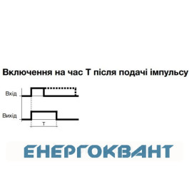 Реле часу Hager EZN004 з імпульсною комутацією 1 перемикаючий контакт
