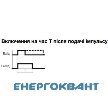 Реле часу Hager EZN004 з імпульсною комутацією 1 перемикаючий контакт Реле часу Hager EZN004 з імпульсною комутацією 1 перемикаючий контакт