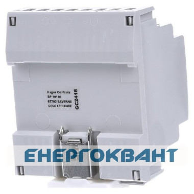 Трьохканальний диммер-актуатор Hager TX211A KNX 1-10В Трьохканальний диммер-актуатор Hager TX211A KNX 1-10В