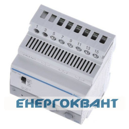 Трьохканальний диммер-актуатор Hager TX211A KNX 1-10В
