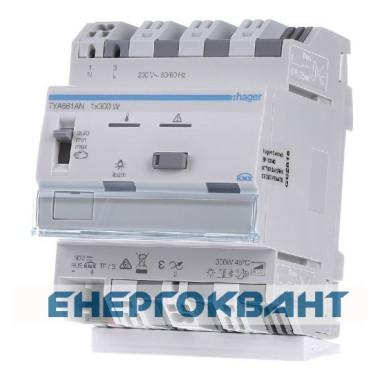 Діммер-привід Hager TYA661AN KNX ESL / LED 1x300Вт