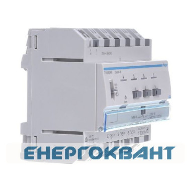 Діммер-актуатор Hager TYA663AN KNX ESL / LED 3x300Вт Діммер-актуатор Hager TYA663AN KNX ESL / LED 3x300Вт